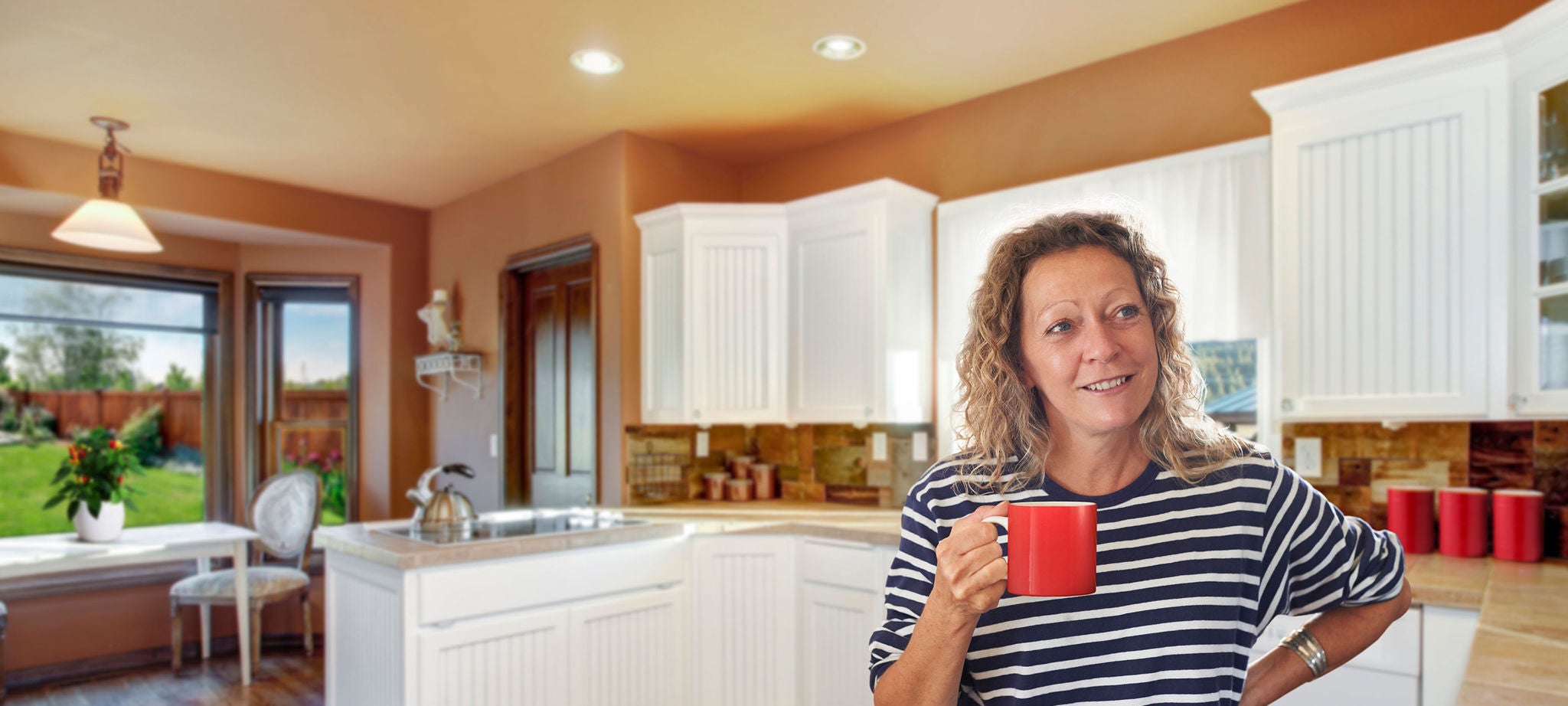 Couple thinking about refinancing their home loan